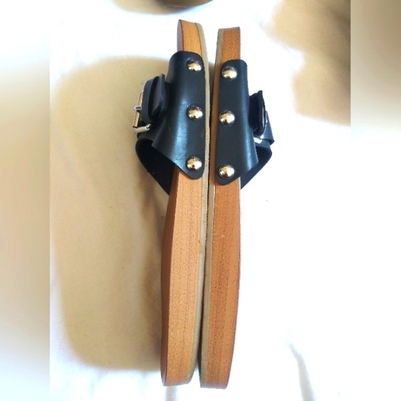 Black Esprit Slides, Size 10. Great for the summer 🌞 fun - Picture 2 of 2